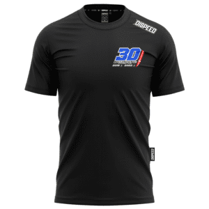 Bawełniany Czarny T-shirt Premium - Leon Madsen