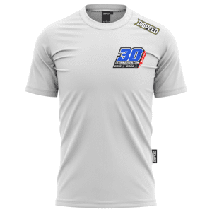 Bawełniany Biały T-shirt Premium - Leon Madsen
