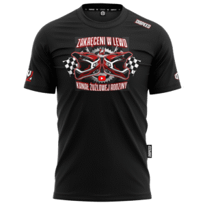 T-shirt bawełniany Zakręceni w lewo