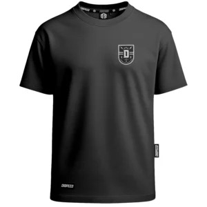 T-shirt Oversize Dispeed Shield - Grafitowy