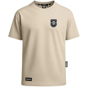 T-shirt Oversize Dispeed Shield - Beżowy