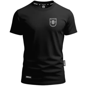 T-shirty bawełniany Dispeed Shield - Czarny