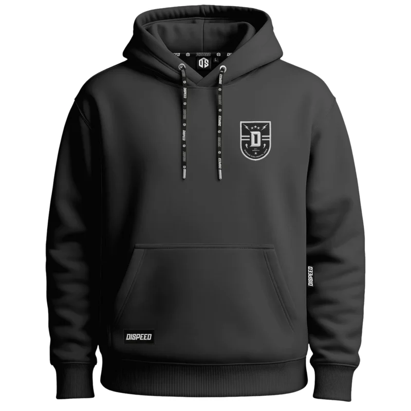 Bluza z kapturem Oversize Dispeed Shield - Grafitowa
