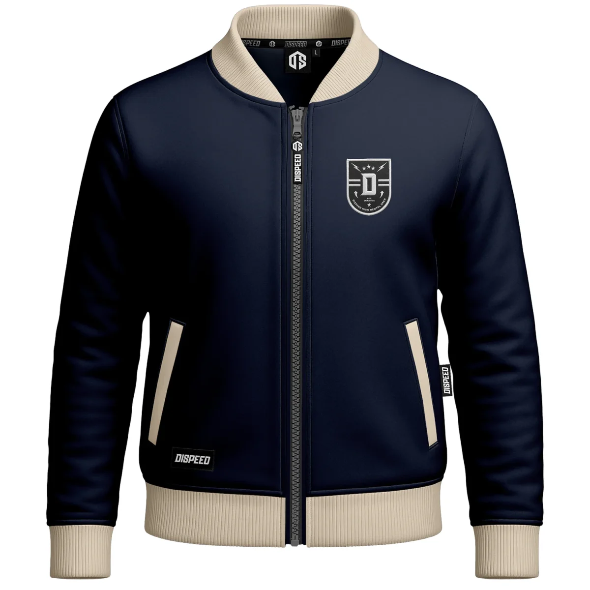 Bluza Baseball Dispeed Shield - Granatowa