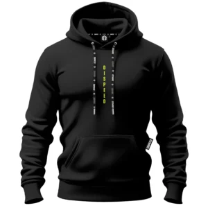 Bawełniana bluza z kapturem Authentic - Czarna
