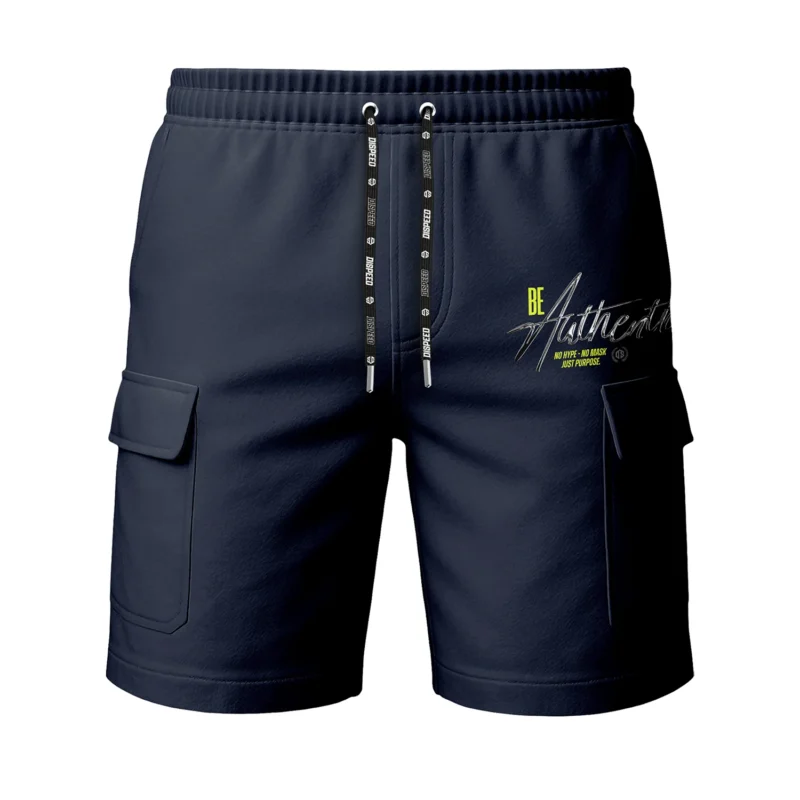 Krótkie Spodenki Cargo Authentic - Granatowe