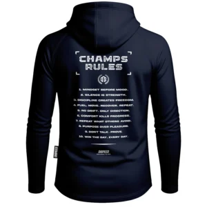 UltraLight Hoodie Champ Rules - Granatowa