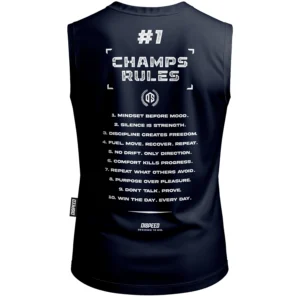 Tank Top Champ Rules - Granatowy