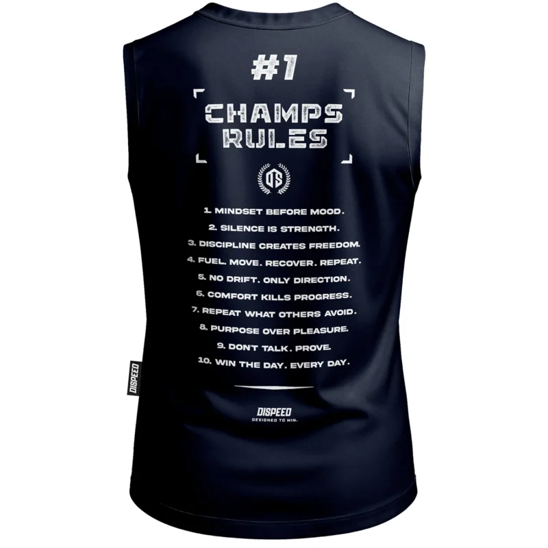Tank Top Champ Rules - Granatowy