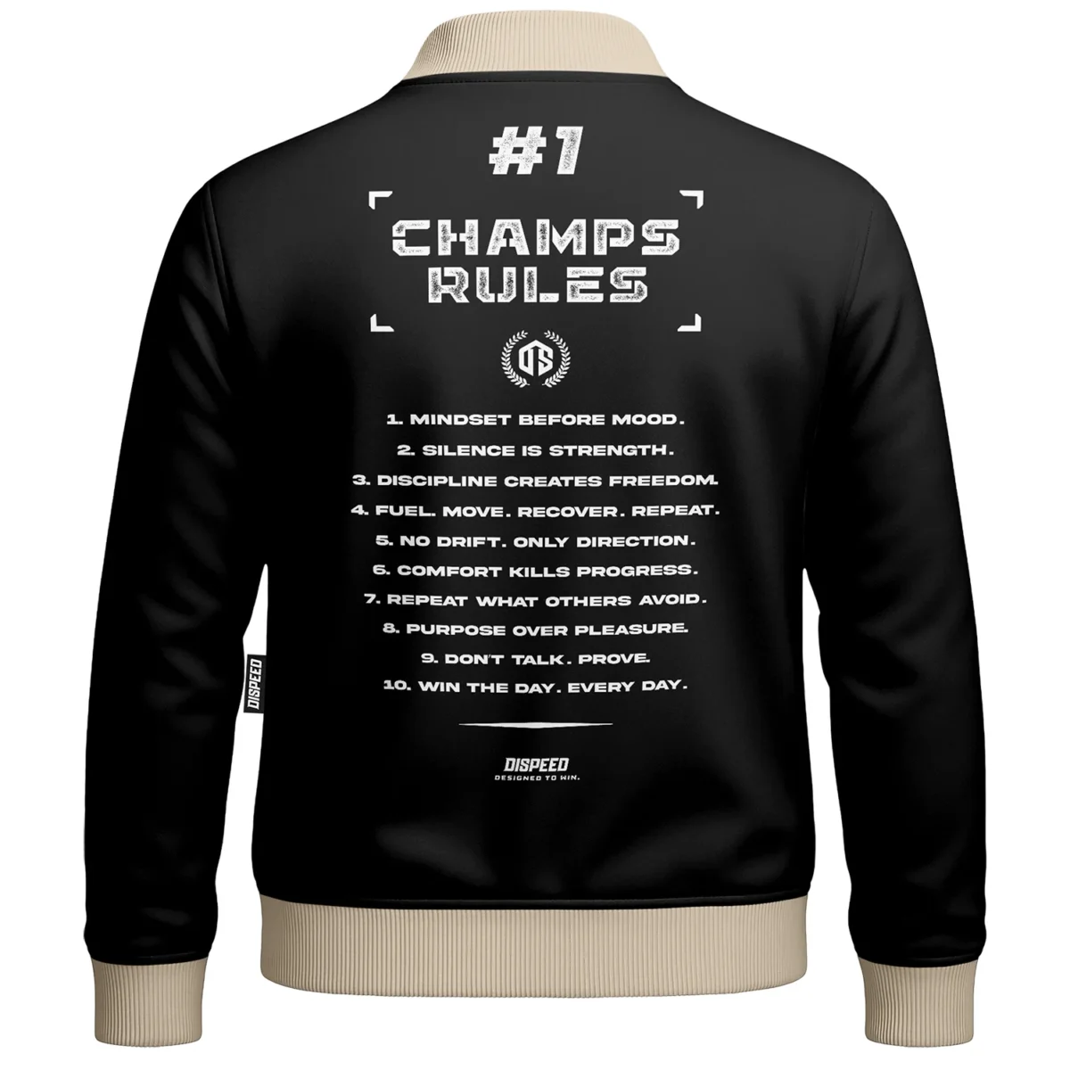Bluza Baseball Champ Rules - Czarna