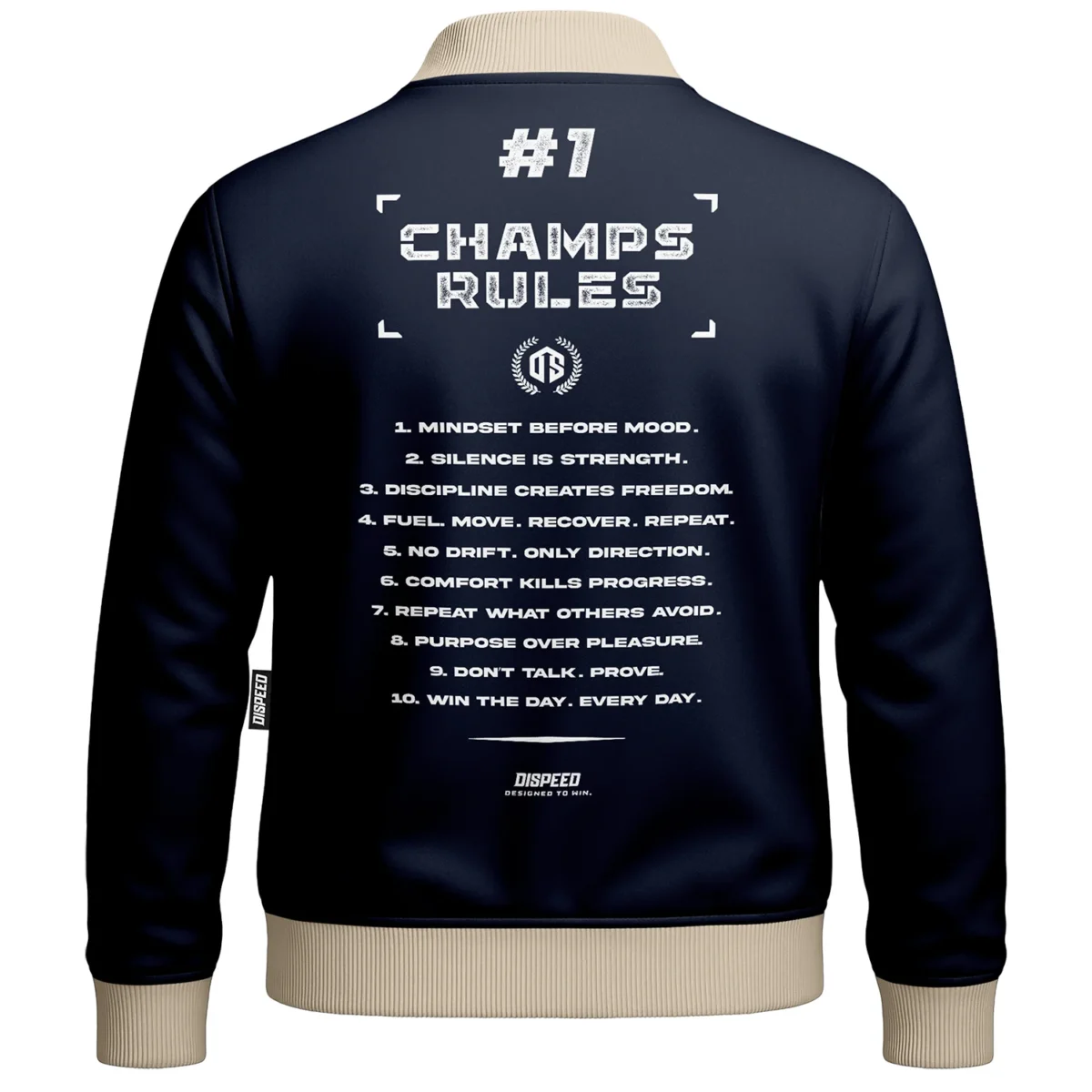 Bluza Baseball Champ Rules - Granatowa