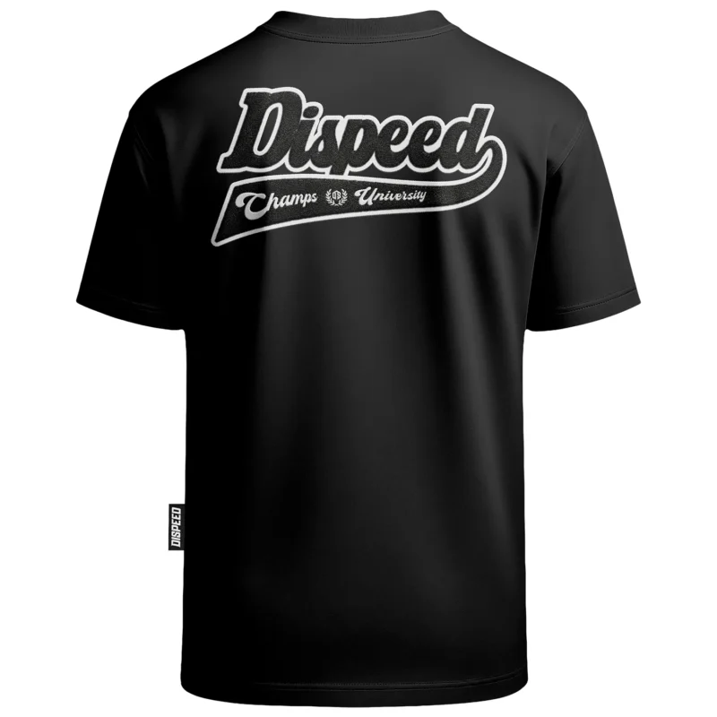 T-shirt Oversize Champs University Chenille - Czarny