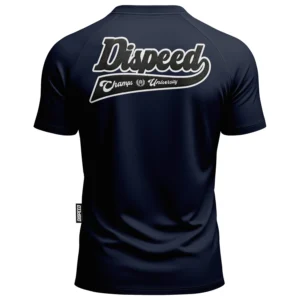 T-shirt SLIM Champs University Chenille - Granatowy