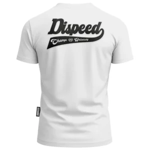 T-shirt bawełniany Dispeed Champs University Chenille - Biały