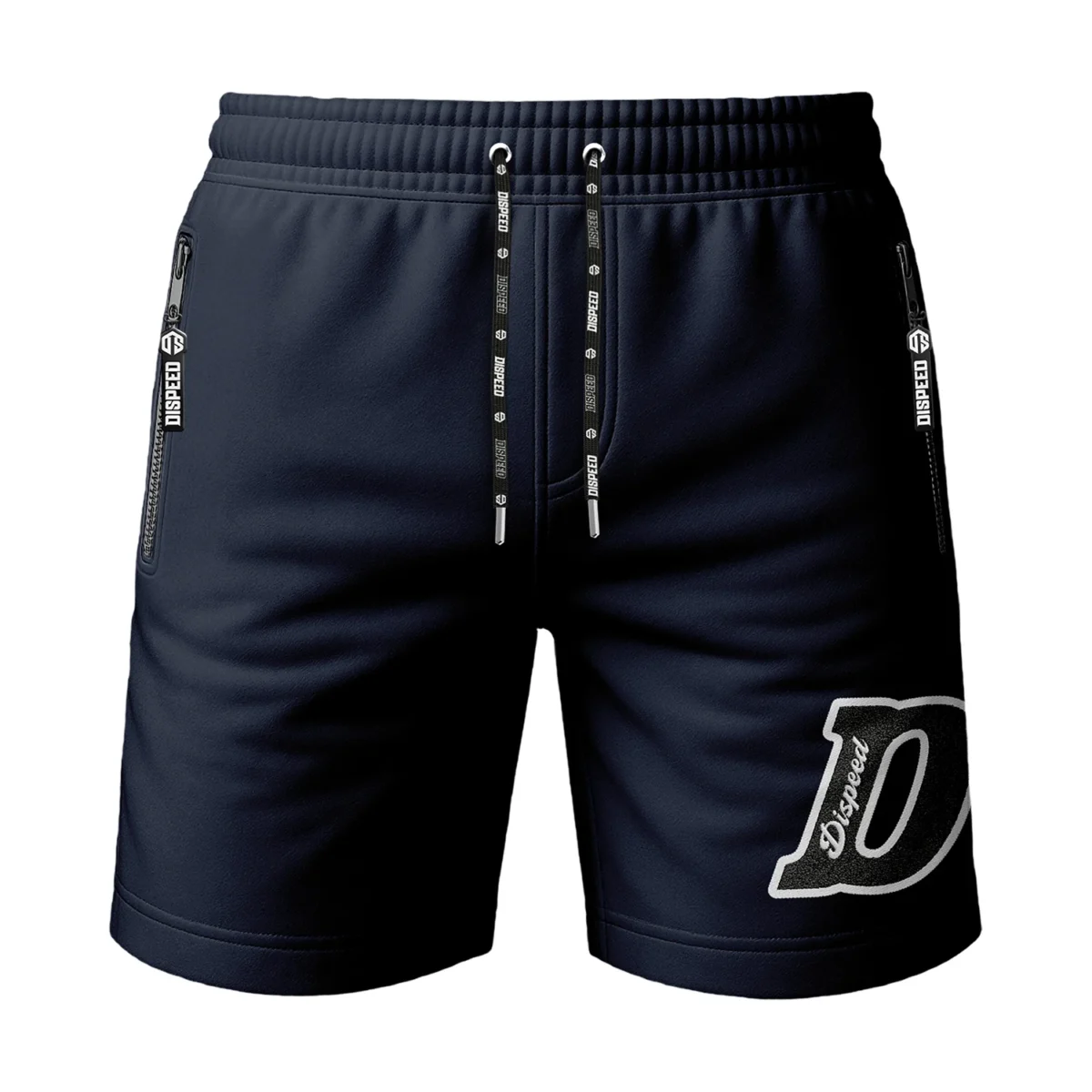 Krótkie spodenki bawełniane Champs University Chenille - Granatowe