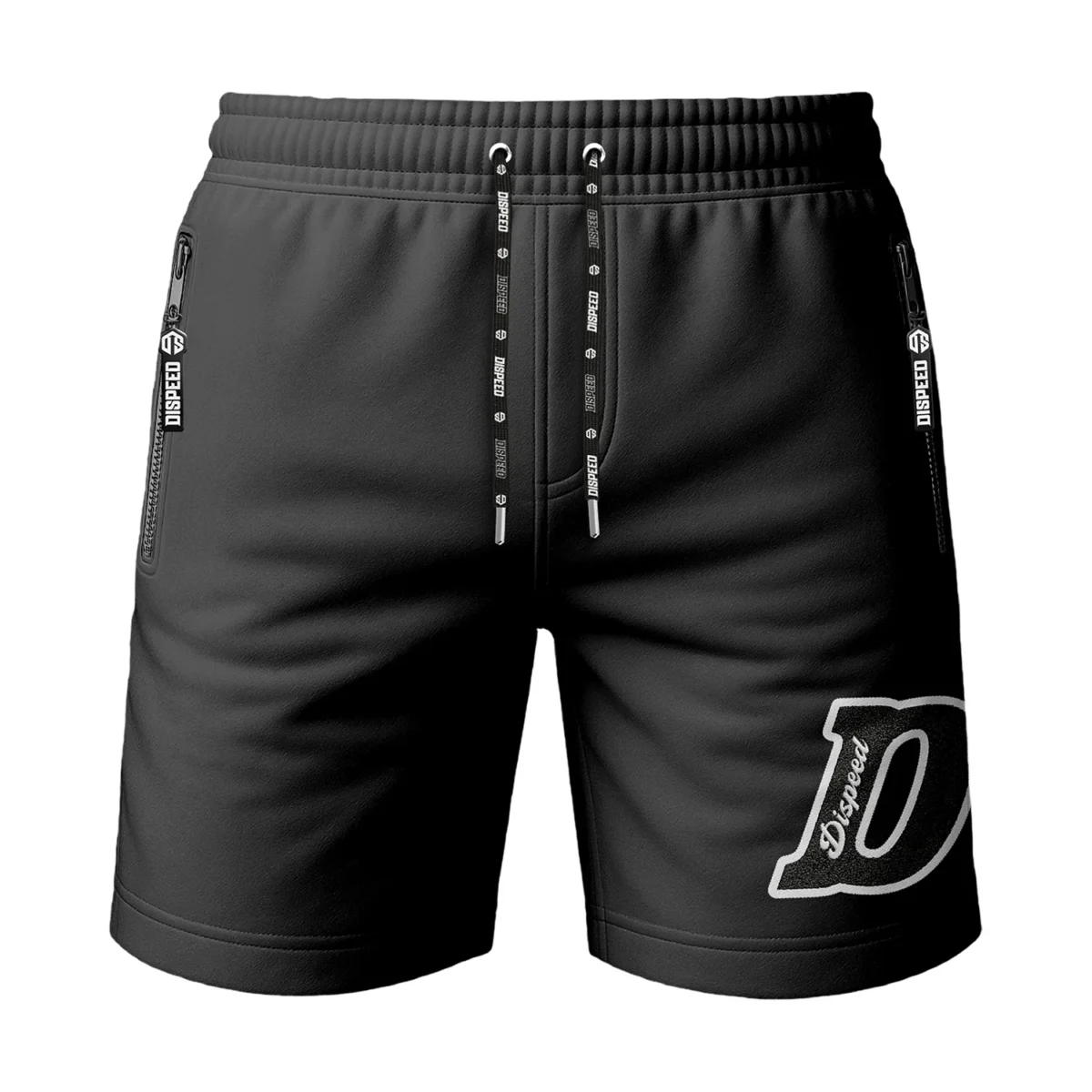 Krótkie spodenki bawełniane Champs University Chenille - Grafitowe