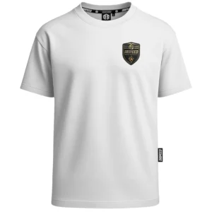 T-shirt Oversize Mflex Shield - Biały