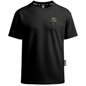 T-shirt Oversize Mflex Shield - Czarny