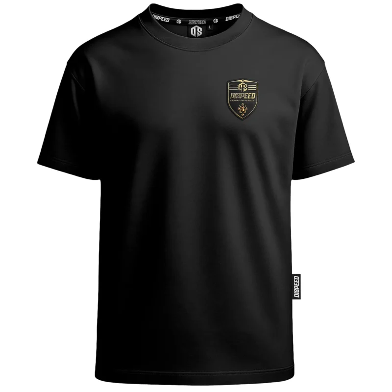 T-shirt Oversize Mflex Shield - Czarny