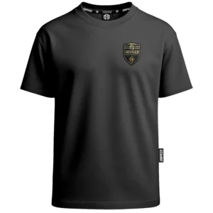 T-shirt Oversize Mfelx Shield - Grafitowy