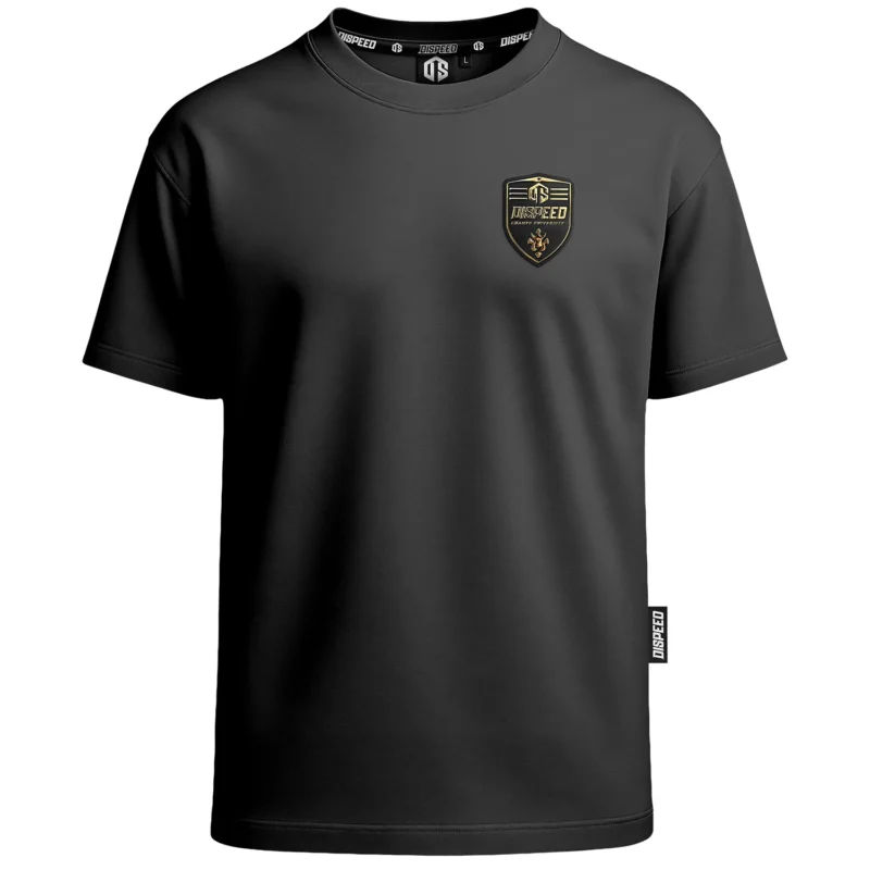 T-shirt Oversize Mfelx Shield - Grafitowy