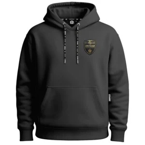 Bluza z kapturem Oversize Mflex Shield - Grafitowa