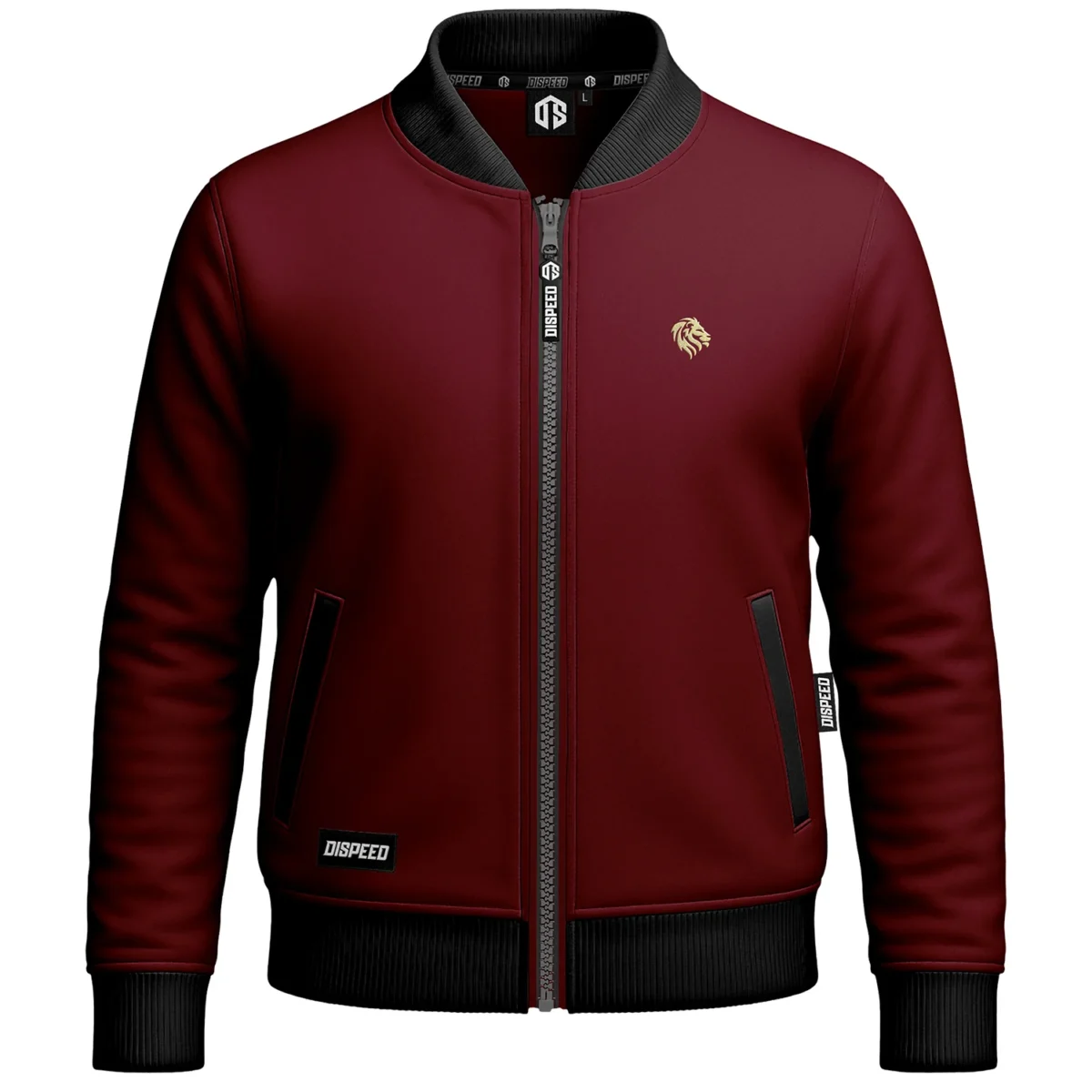 Bluza Baseball Always Lead - Bordowa