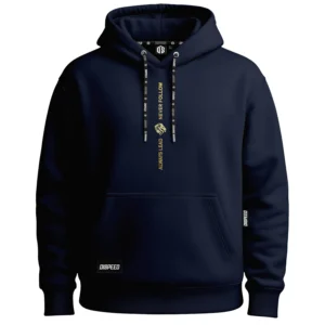 Bluza z kapturem Oversize Always Lead - Granatowa