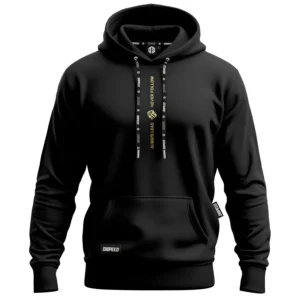 Lekka bluza z kapturem Always Lead - Czarna