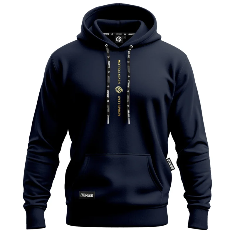 Lekka bluza z kapturem Always Lead - Granatowa