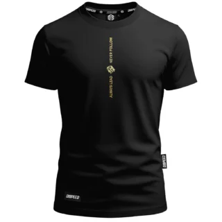 T-shirty bawełniany Dispeed Always Lead - Czarny