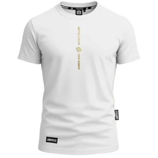 T-shirty bawełniany Dispeed Always Lead - Biały