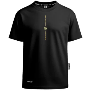 T-shirt Oversize Always Lead - Czarny