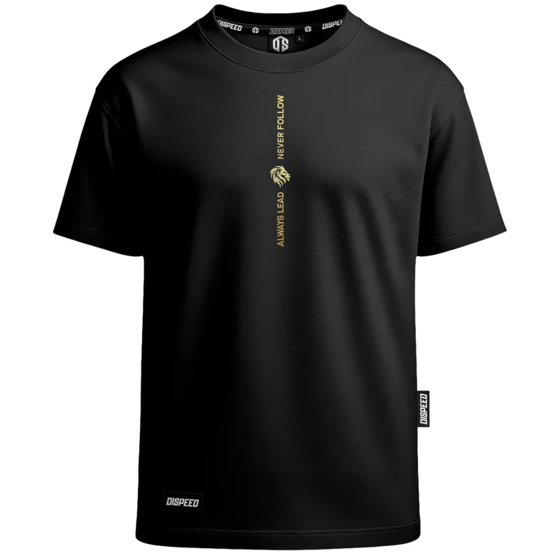 T-shirt Oversize Always Lead - Czarny