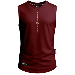 Tank Top Always Lead - Bordowy