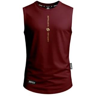 Tank Top Always Lead - Bordowy