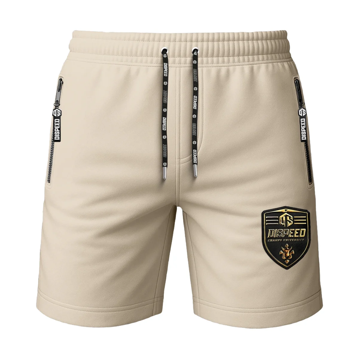 Krótkie spodenki bawełniane Mflex Shield - Beżowe