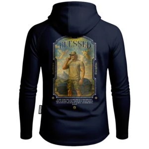 UltraLight Hoodie Blessed - Granatowa