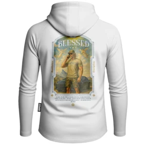 UltraLight Hoodie Blessed - Biała