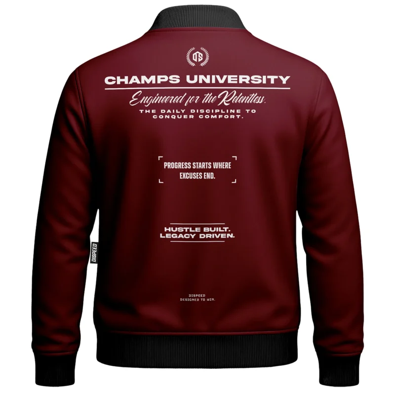 Bluza Baseball Champs II - Bordowa