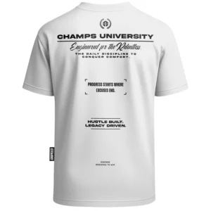 T-shirt Oversize Champs II - Biały