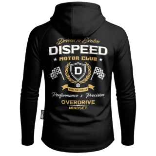 UltraLight Hoodie Motor Club - Czarny