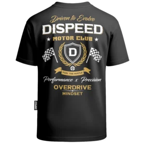 T-shirt Oversize Motor Club - Grafitowy