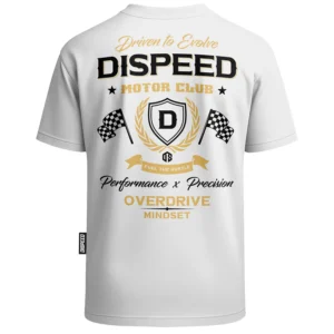 T-shirt Oversize Motor Club - Biały