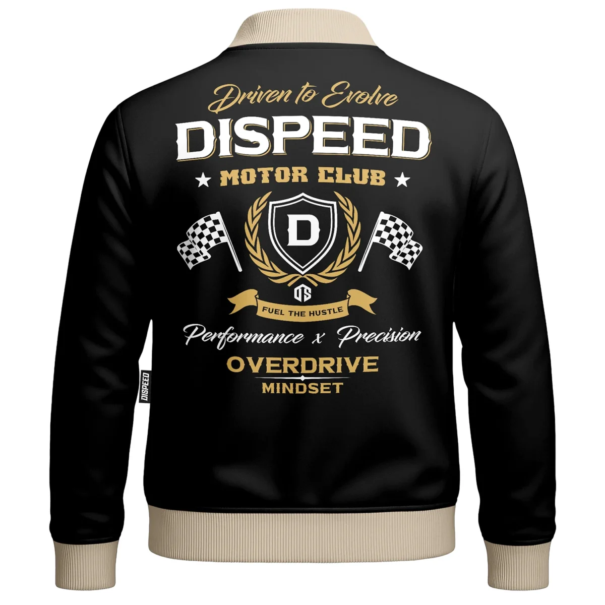 Bluza Baseball Motor Club - Czarna