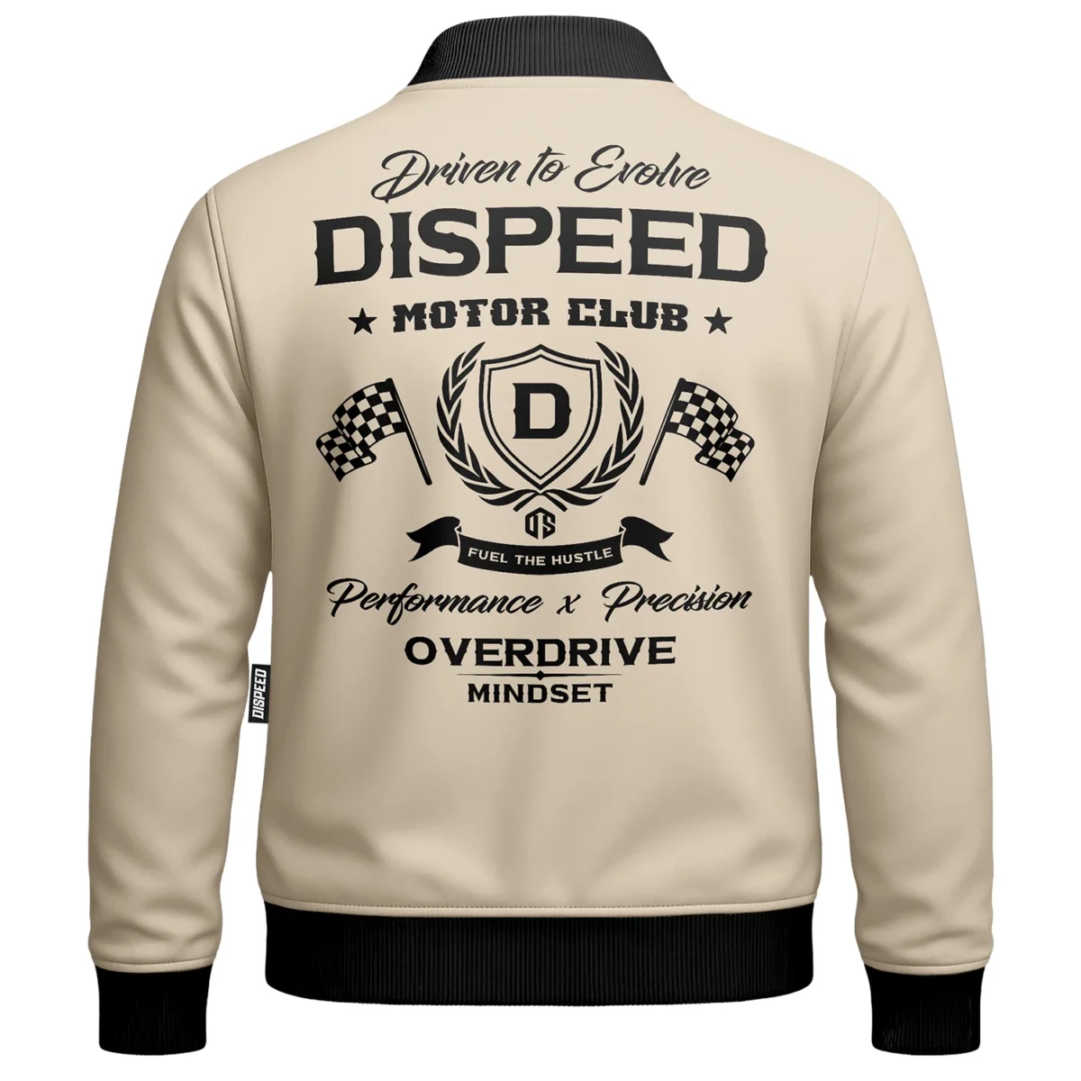 Bluza Baseball Motor Club - Beżowa