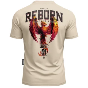 T-shirt SLIM Reborn - Beżowy