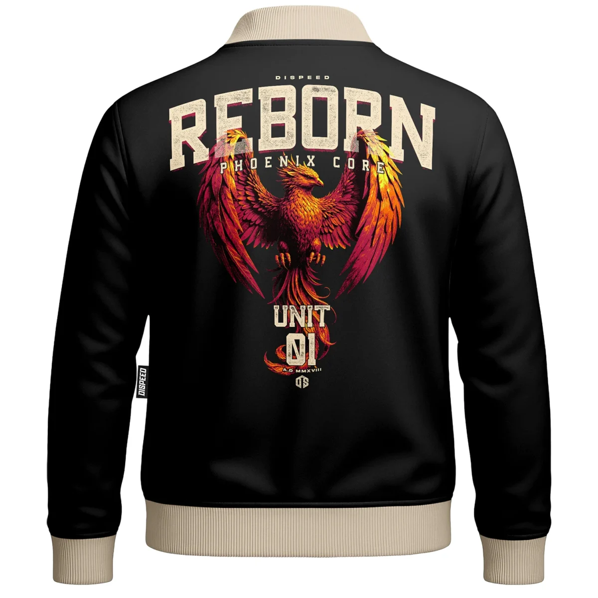 Bluza Baseball Reborn - Czarna