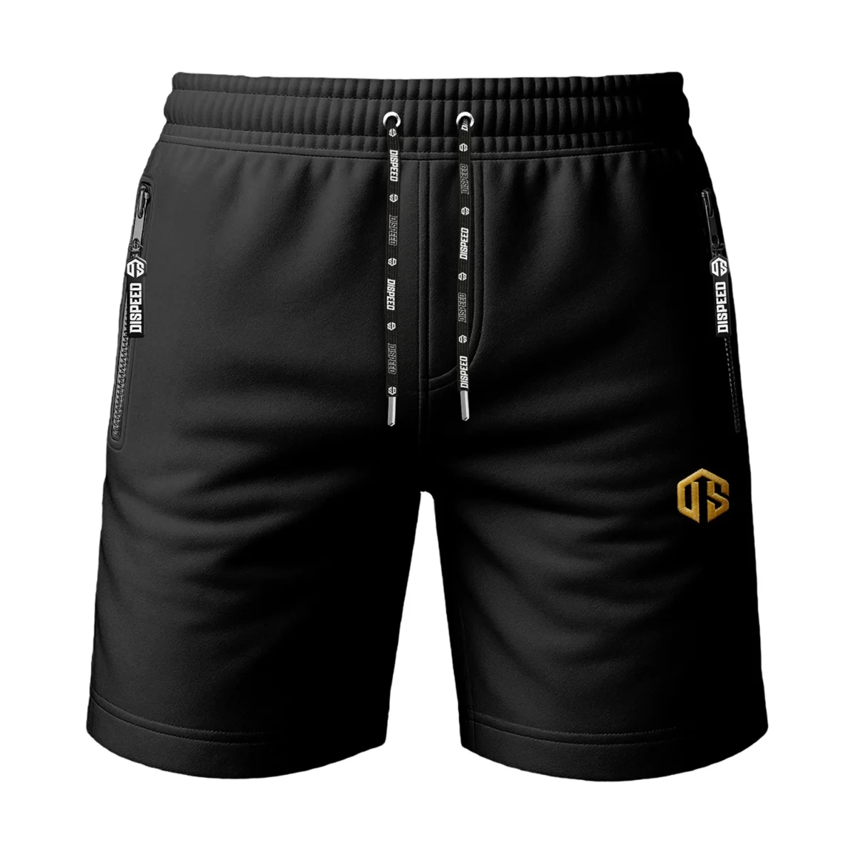 Krótkie spodenki bawełniane Sygnet - Czarne