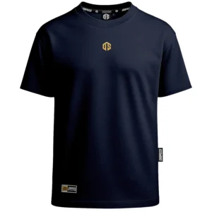 T-shirt Oversize Sygnet - Granatowy
